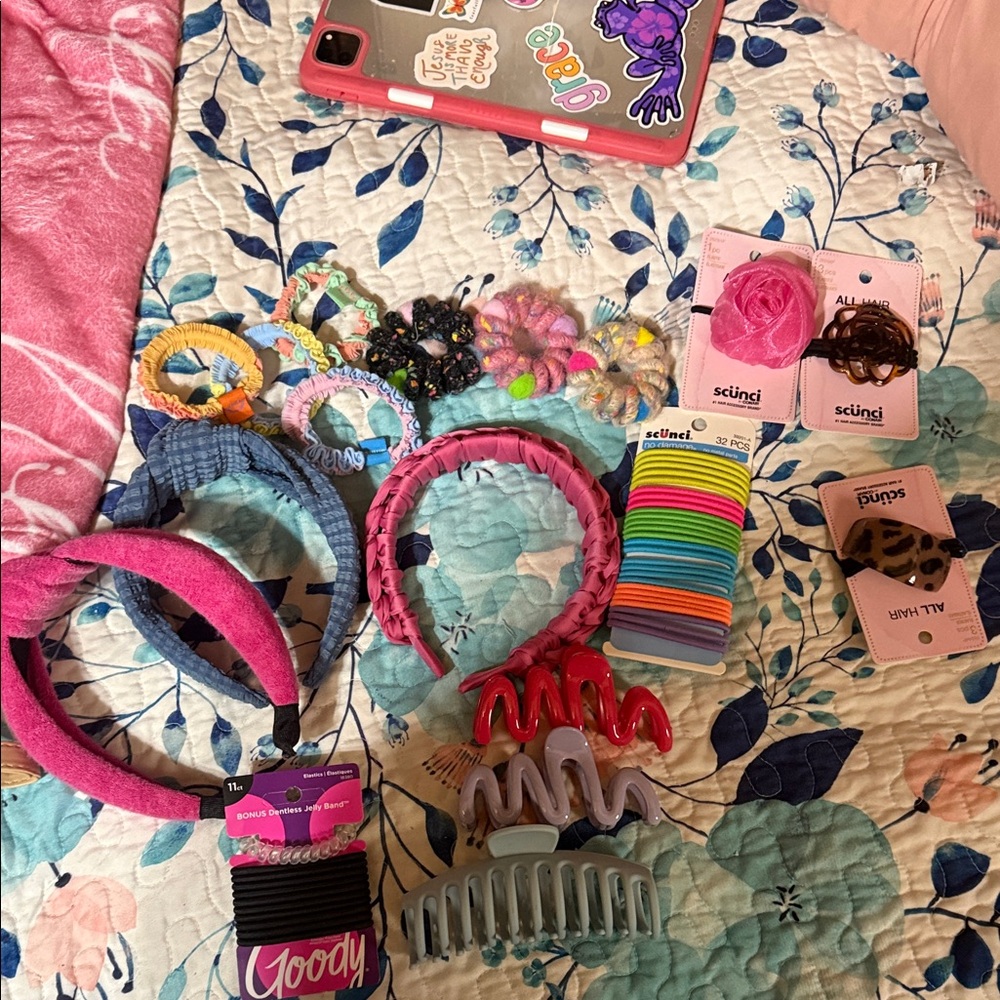 Colorful Hair Accessories bundle